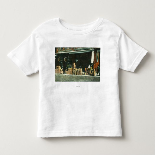 Camiseta Infantil Opinião imigrantes chineses novos no passeio (Frente)