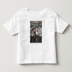 Camiseta Infantil Opinião interior os trabalhadores Salmon da