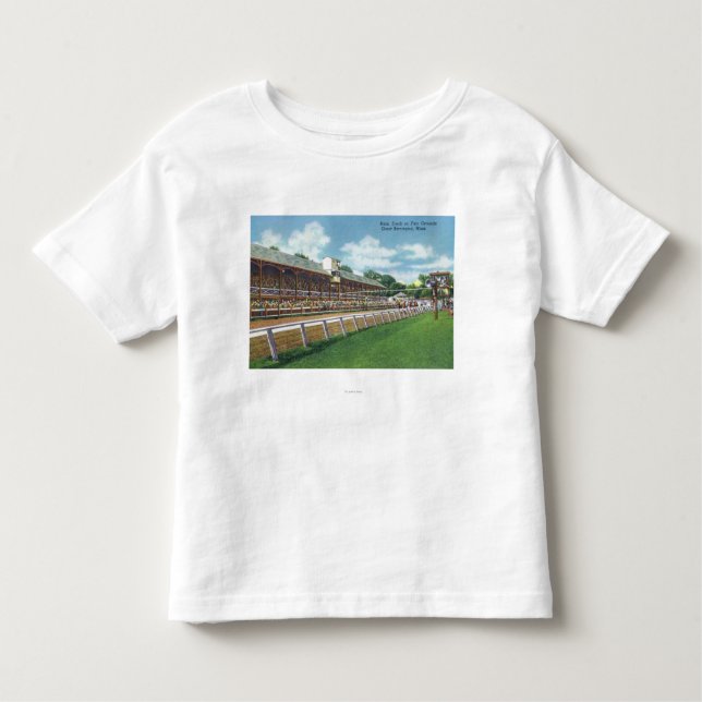 Camiseta Infantil Opinião justa do autódromo das terras (Frente)