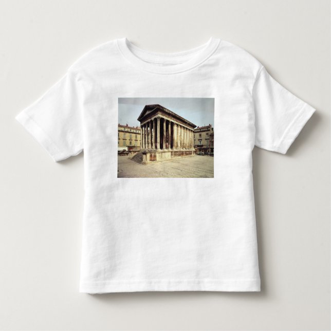 Camiseta Infantil Opinião o Maison Carree, c.19 BC (Frente)