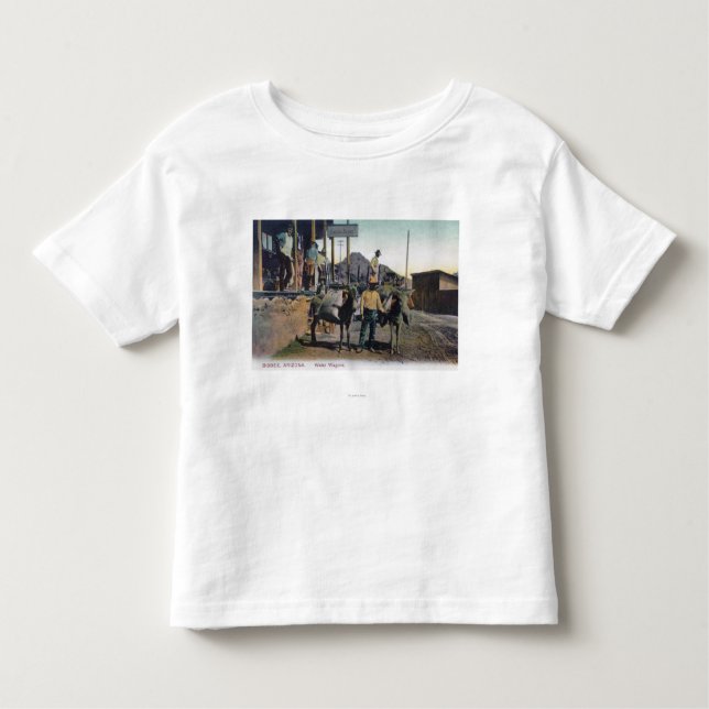 Camiseta Infantil Opinião os asnos que levam WaterBisbee, AZ (Frente)