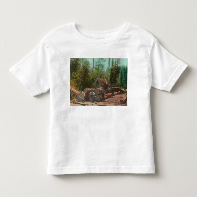 Camiseta Infantil Opinião os lenhador, SceneSterling de registo, CA (Frente)