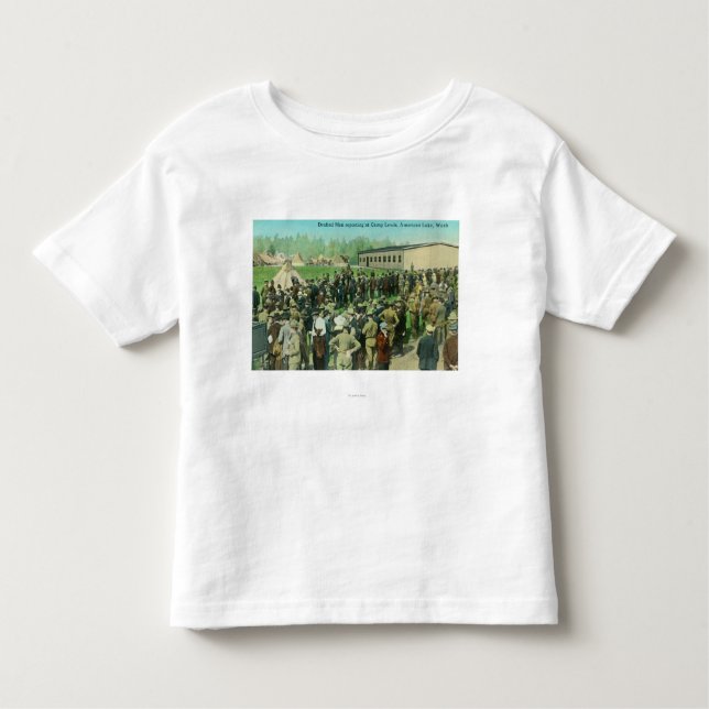 Camiseta Infantil Opinião os soldados esboçados que relatam para o (Frente)