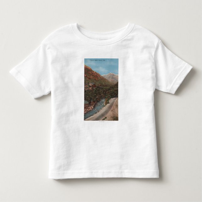 Camiseta Infantil Opinião & rio da garganta de Ogden, de Utá - de (Frente)