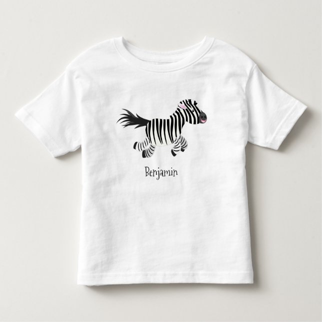 Camiseta Infantil Óptica engraçada e engraçada com desenho animado (Frente)