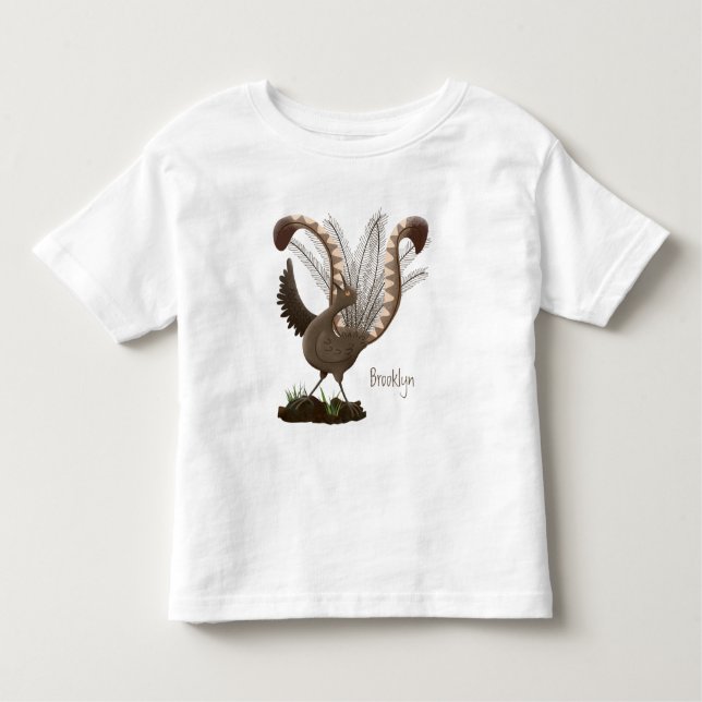Camiseta Infantil Óptica ilustração de desenho animado de lixeira su (Frente)