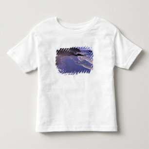 Camiseta Infantil OR, Costa do Oregon, Ecola SP, Indian Beach com