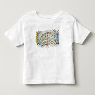 Camiseta Infantil Órbitas planetárias