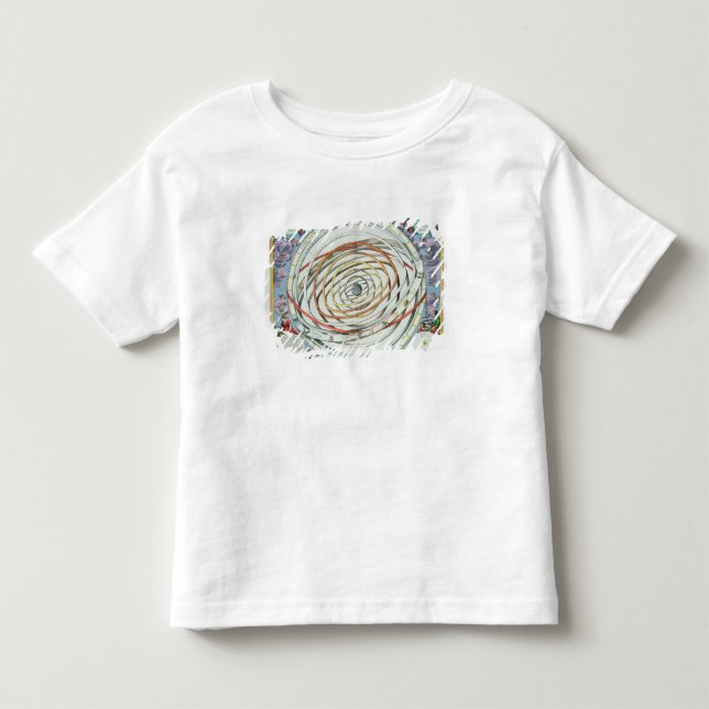 Camiseta Infantil Órbitas planetárias (Frente)