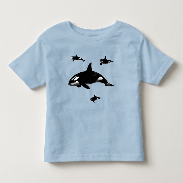 Camiseta Infantil Orca (Frente)