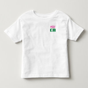 Camiseta Infantil Ore pelo CA: Juntos em Oração pelo CA