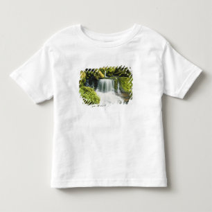 Camiseta Infantil Oregon, Cachoeira no parque nacional Willamette