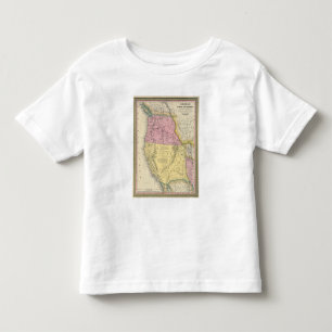 Camiseta Infantil Oregon, Califórnia superior & New mexico