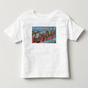 Camiseta Infantil Orem, letra ScenesOrem de UtahLarge, UT