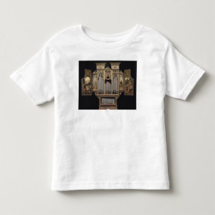 Camiseta Infantil Órgão de coro com painéis abertos