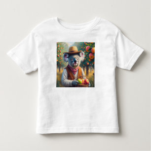 Camiseta Infantil Orquídea de maçã Koala