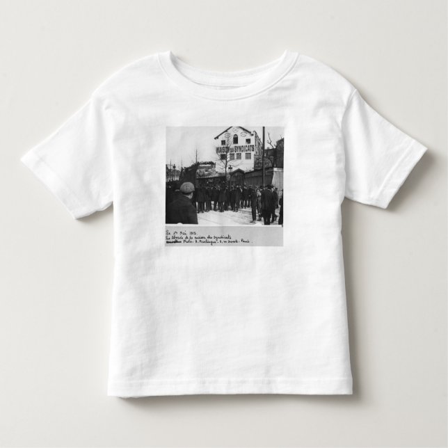 Camiseta Infantil Os arredores do DES Syndicats de Maison, (Frente)