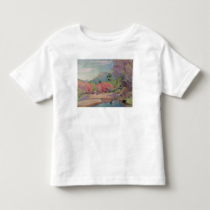 Camiseta Infantil Os bancos do Sedelle em Crozant