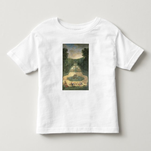 Camiseta Infantil Os bosques de Versalhes (Frente)