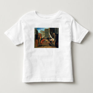 Camiseta Infantil Os dois treinadores, uma cena adicionaram à
