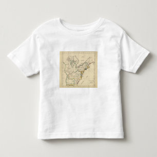 Camiseta Infantil Os Estados Unidos 12