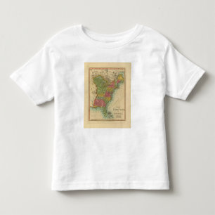 Camiseta Infantil Os Estados Unidos 8