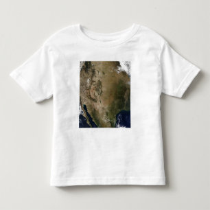 Camiseta Infantil Os Estados Unidos centrais e ocidentais