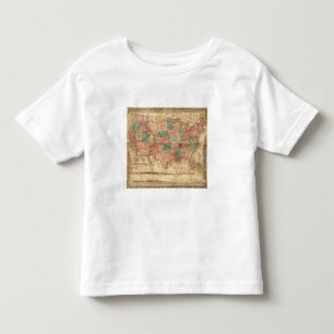 Camiseta Infantil Os Estados Unidos da América 8