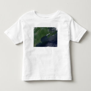 Camiseta Infantil Os Estados Unidos e Canadá do nordeste