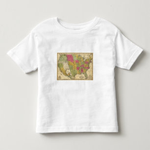 Camiseta Infantil Os Estados Unidos e México