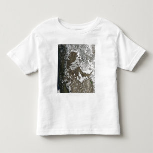 Camiseta Infantil Os Estados Unidos ocidentais