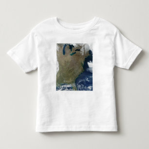 Camiseta Infantil Os Estados Unidos orientais