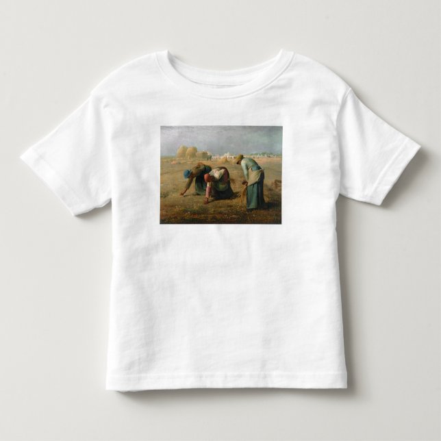 Camiseta Infantil Os Gleaners, 1857 (Frente)