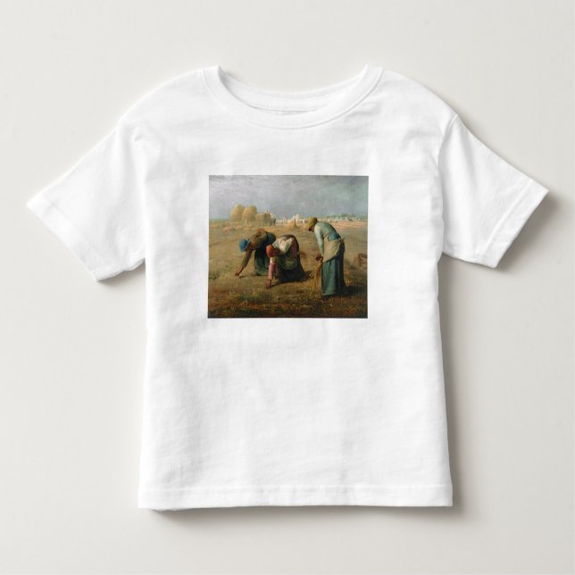 Camiseta Infantil Os Gleaners, 1857 (Frente)
