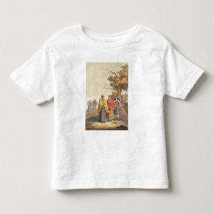 Camiseta Infantil Os indianos de Caciche em trajes tradicionais,