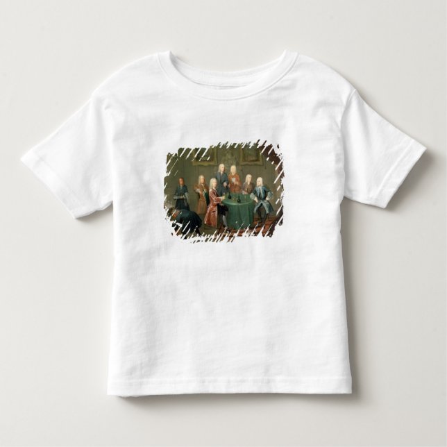 Camiseta Infantil Os Irmãos Clarke com Outros Cavalheiros Tomando Wi (Frente)