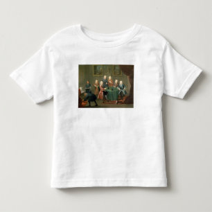 Camiseta Infantil Os Irmãos Clarke com Outros Cavalheiros Tomando Wi