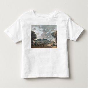 Camiseta Infantil Os jardins de Luxembourg