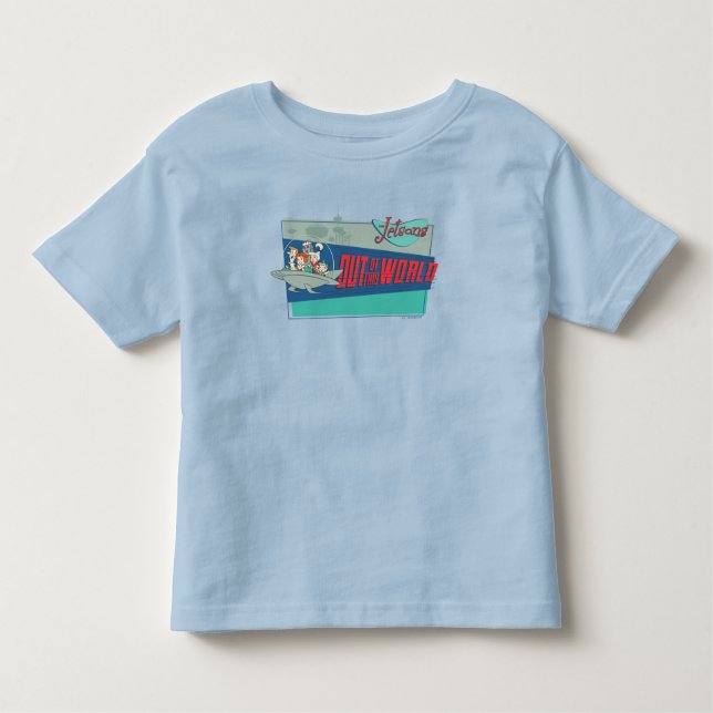 Camiseta Infantil Os Jetsons | Fora deste mundo (Frente)