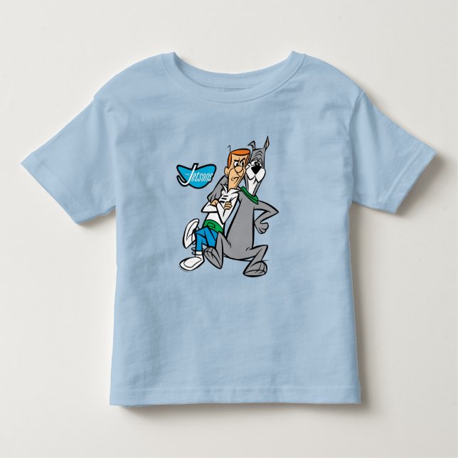 Camiseta Infantil Os Jetsons | George & Astro Buddies (Frente)