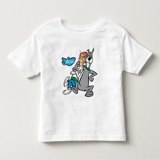 Camiseta Infantil Os Jetsons | George & Astro Buddies (Frente)