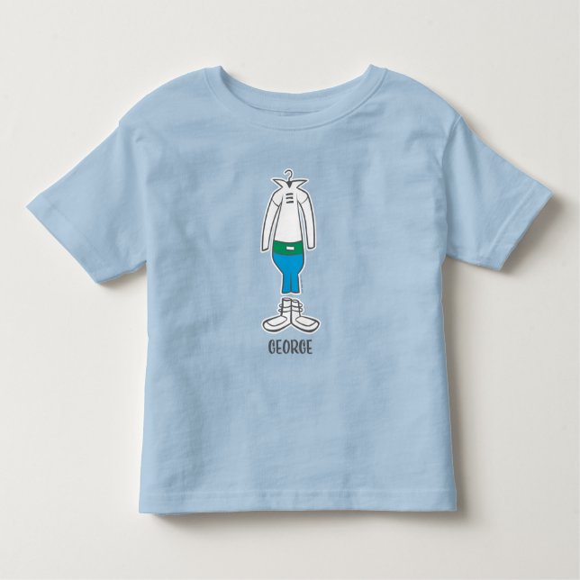 Camiseta Infantil Os Jetsons | Suit de George (Frente)