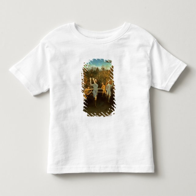 Camiseta Infantil Os jogadores de futebol, 1908 (óleo em canvas) (Frente)