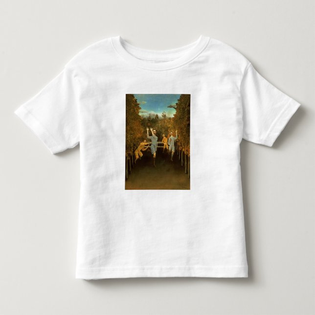 Camiseta Infantil Os jogadores de futebol, 1908 (óleo em canvas) (Frente)