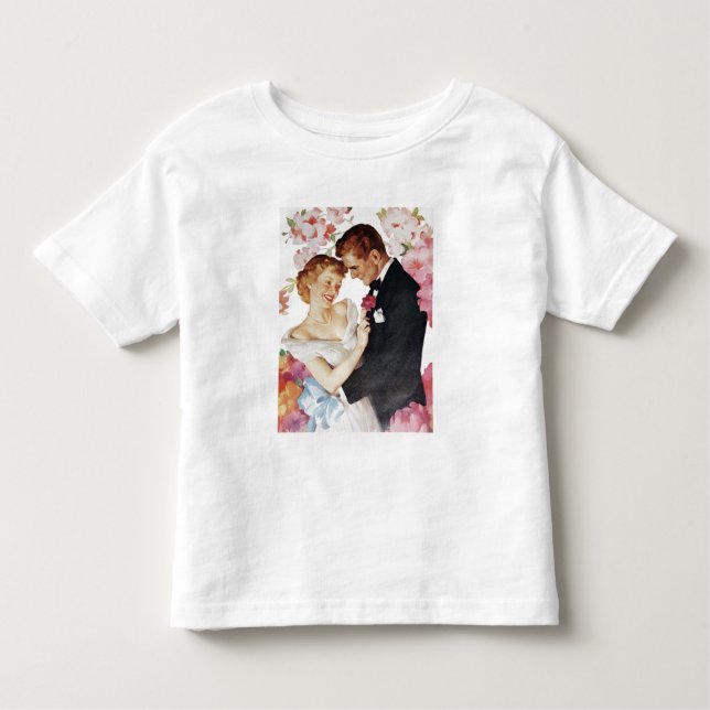 Camiseta Infantil Os jovens acoplam-se no vestuário formal (Frente)