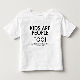 CAMISETA INFANTIL OS MIÚDOS SÃO, PESSOAS DEMASIADO! ,