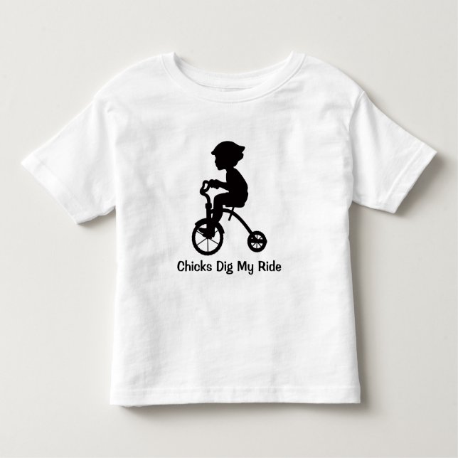Camiseta Infantil Os pintinhos escavam meu passeio (Frente)