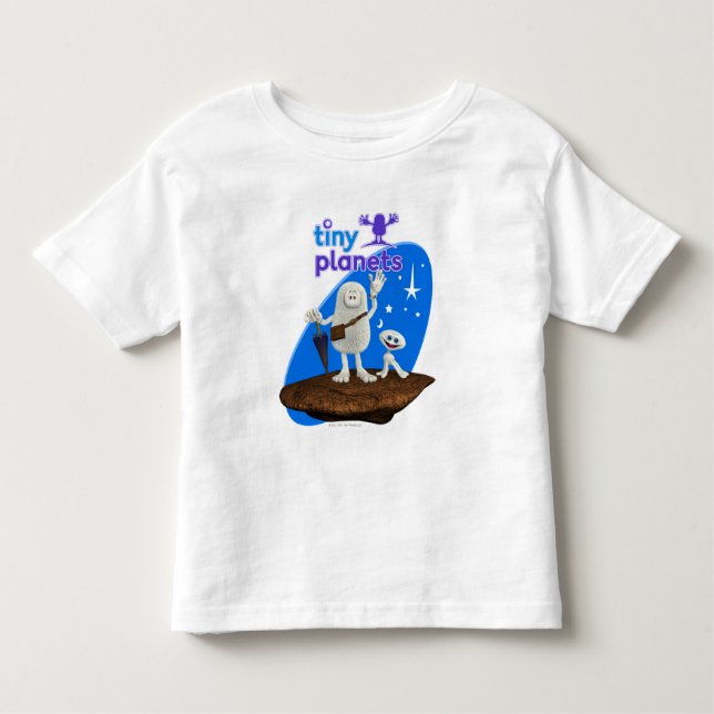 Camiseta Infantil Os planetas minúsculos Bing & Bong (Frente)