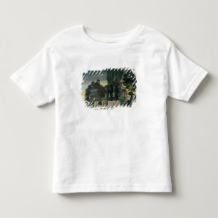 Camiseta Infantil Os poços de Sadler, 1826 (gravura colorida)