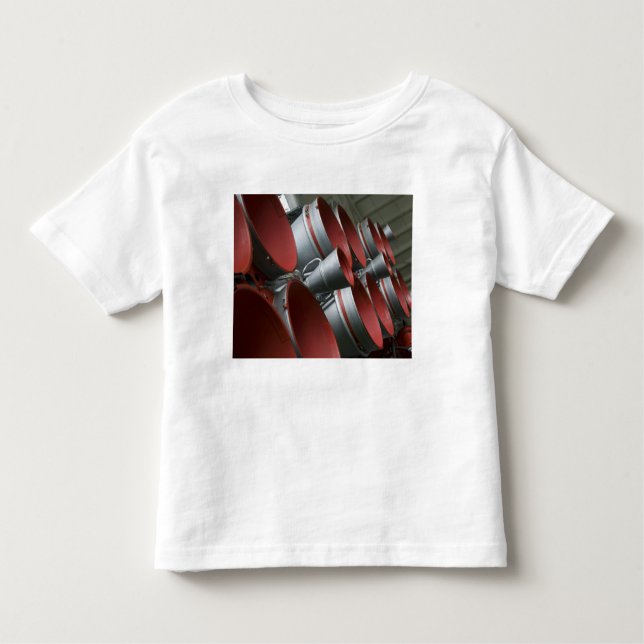 Camiseta Infantil Os propulsores da nave Soyuz TMA-14 3 (Frente)